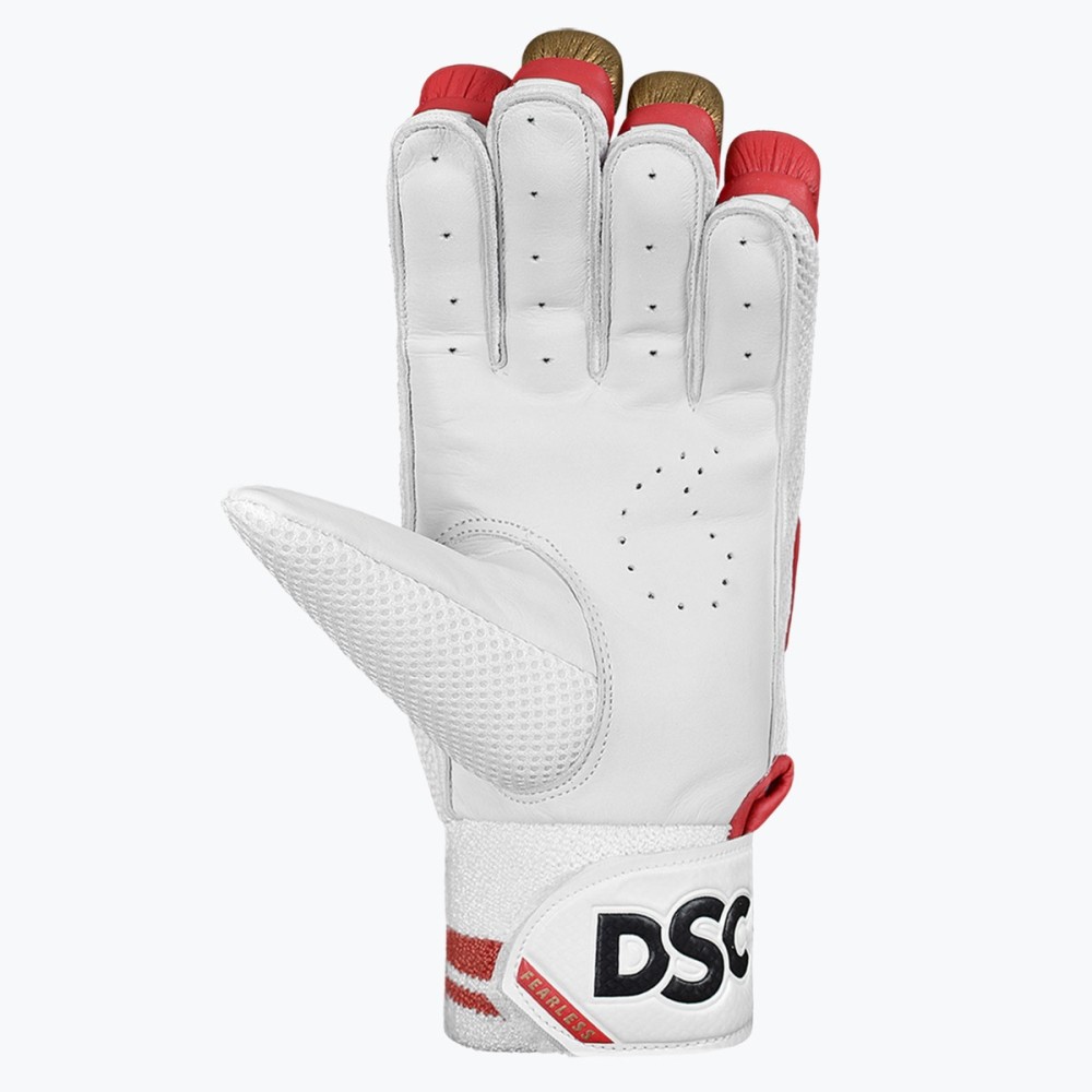 DSC Strike 20/20 Cricket Batting Gloves (Red)