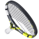 Babolat Aero Junior 26 Tennis Racquet - 240 g - Grey Yellow White