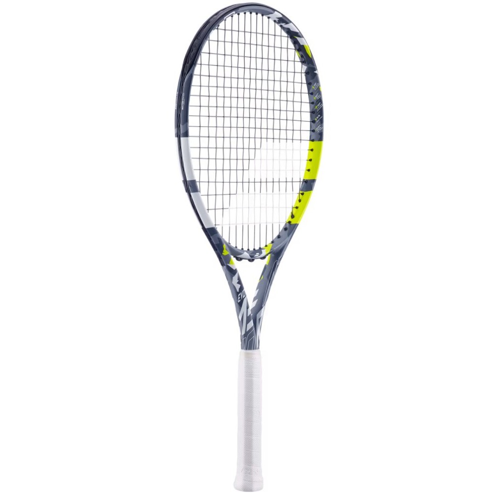 Babolat Evo Aero Lite Unstrung Tennis Racquet - 260 g - Grey Yellow Babolat Evo Aero Lite Unstrung Tennis Racquet - 260 g - Grey Yellow