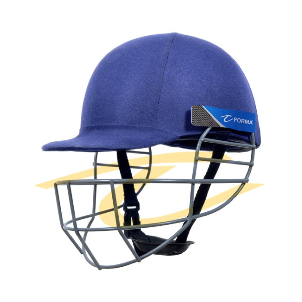 Forma County Plus Mild Steel Cricket Helmet -Navy Blue