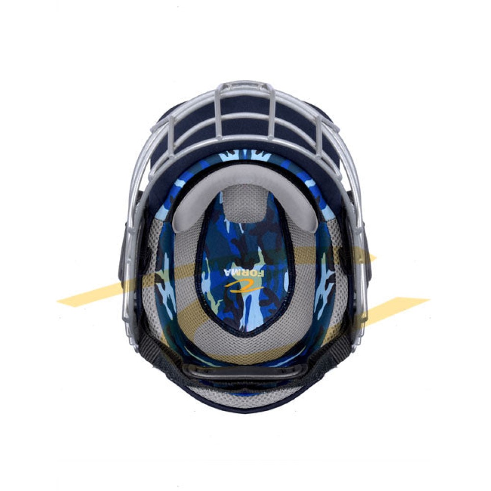 Forma RP-17 Little Master Mild Steel Cricket Helmet -Navy Blue