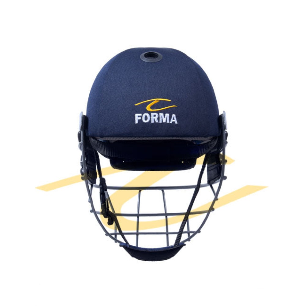 Forma RP-17 Little Master Mild Steel Cricket Helmet -Navy Blue