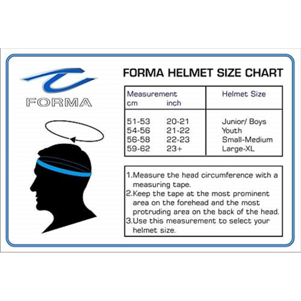 Forma Test Plus Stainless Steel Grill Cricket Helmet