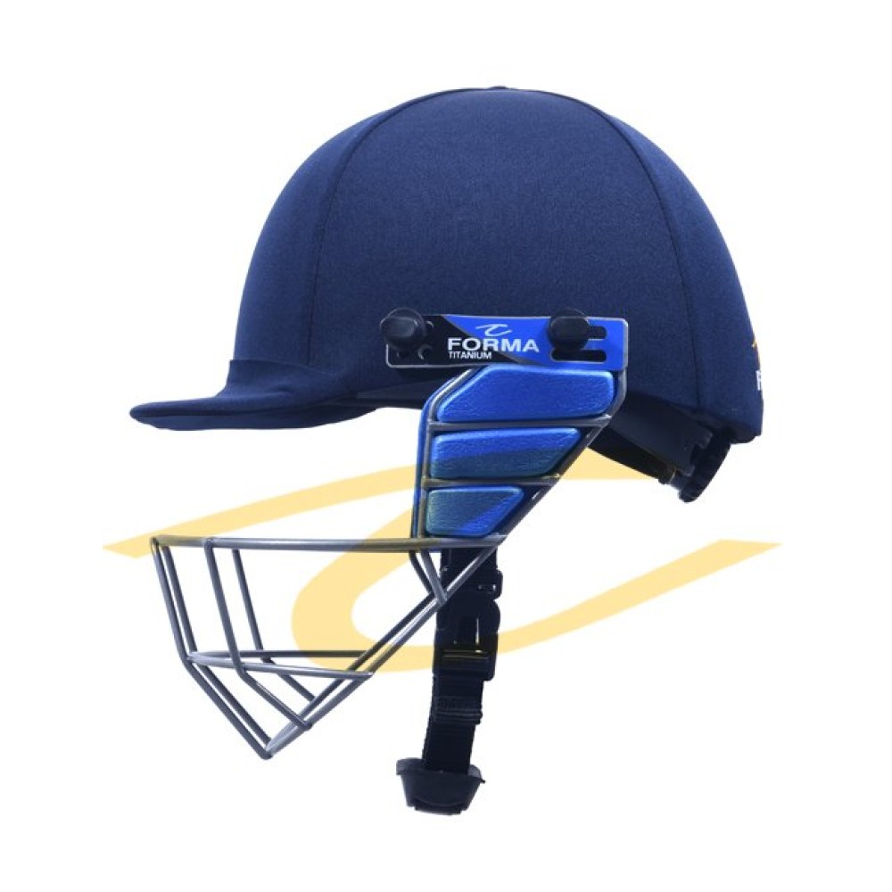Forma Test Plus Stainless Steel Grill Cricket Helmet