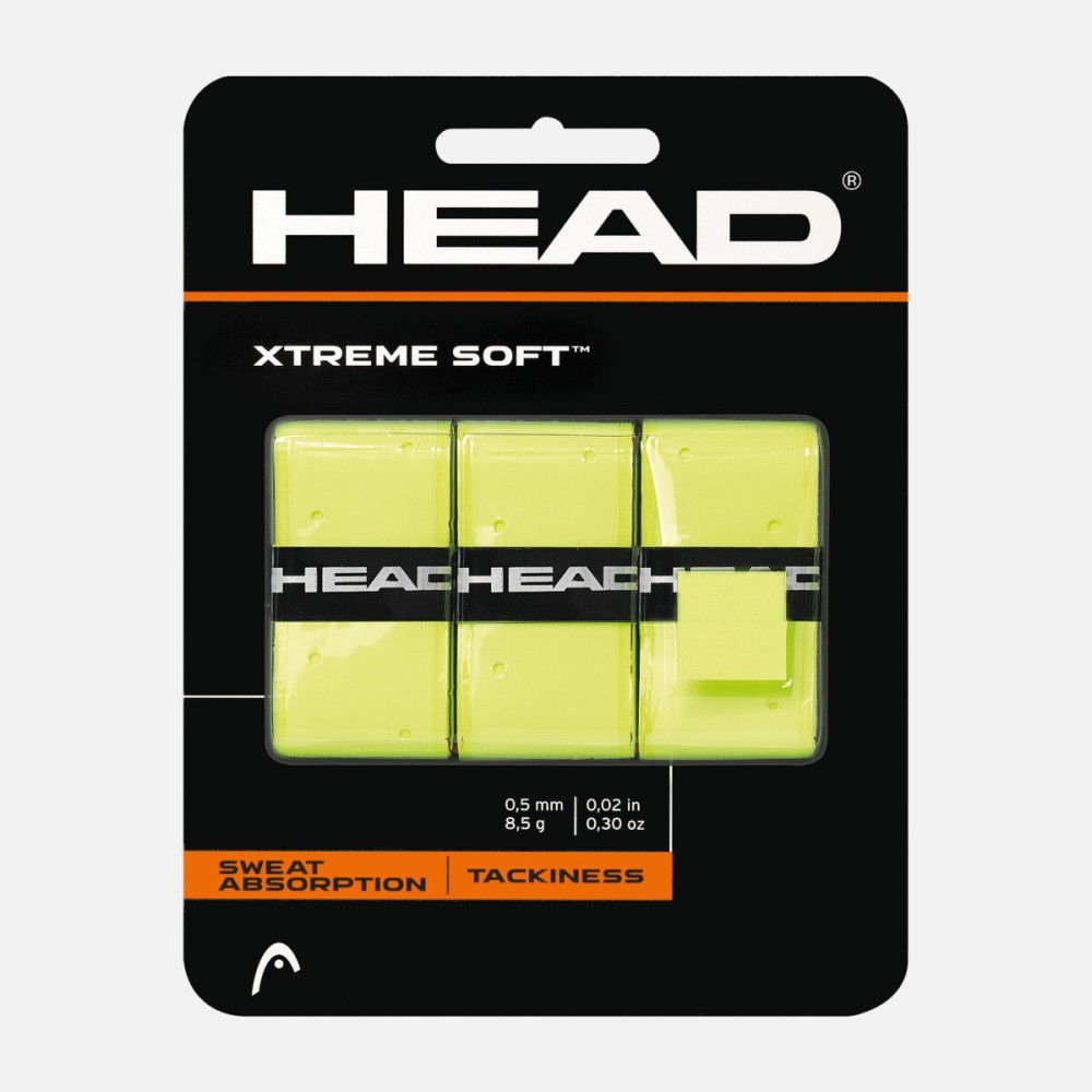 HEAD Extreme Soft Tennis Overgrip (3Pcs) HEAD Extreme Soft Tennis Overgrip (3Pcs)