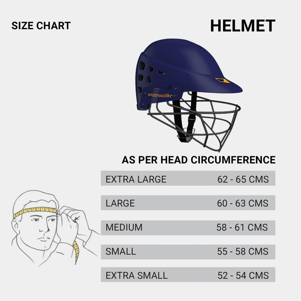 Moonwalkr Mind 2.0 Blue Cricket Helmet