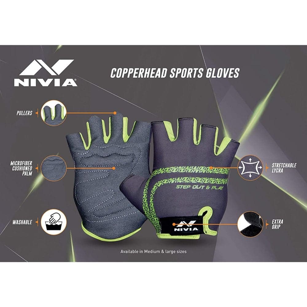 Nivia Copperhead Gym Gloves Nivia Copperhead Gym Gloves