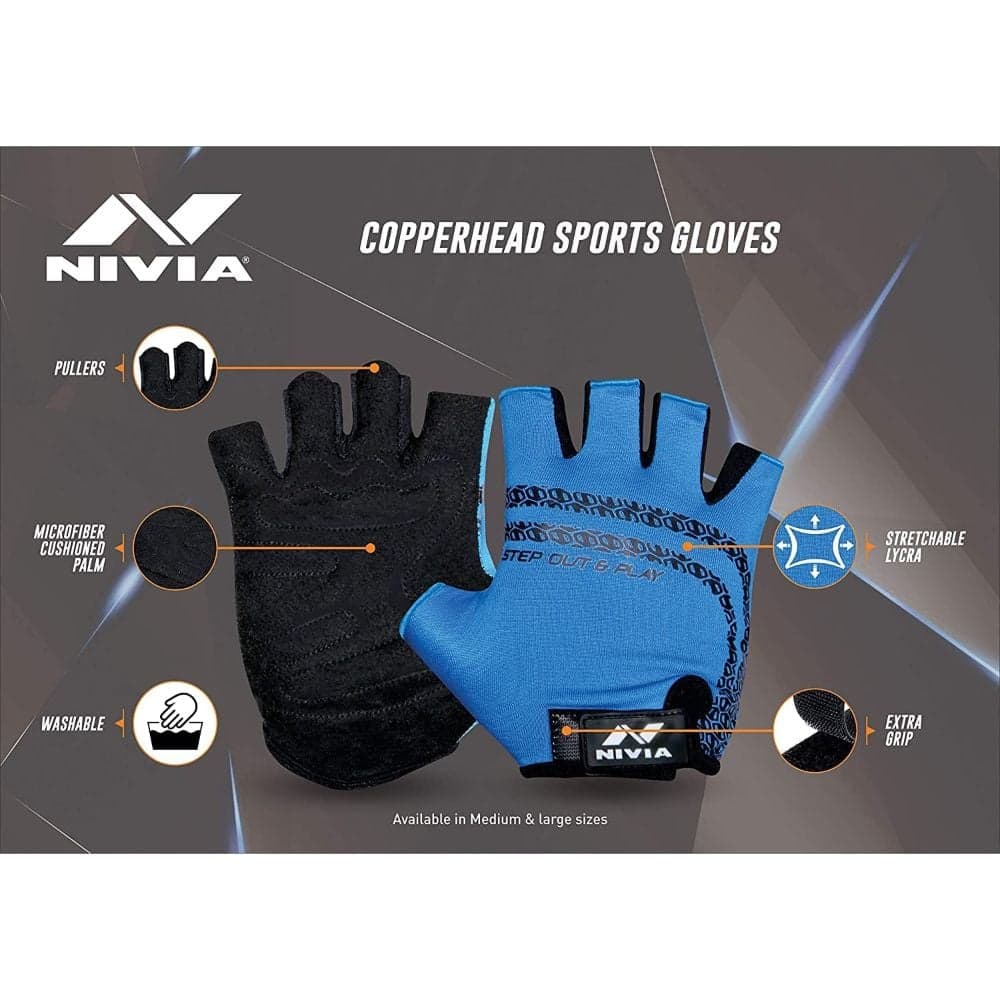 Nivia Copperhead Gym Gloves Nivia Copperhead Gym Gloves