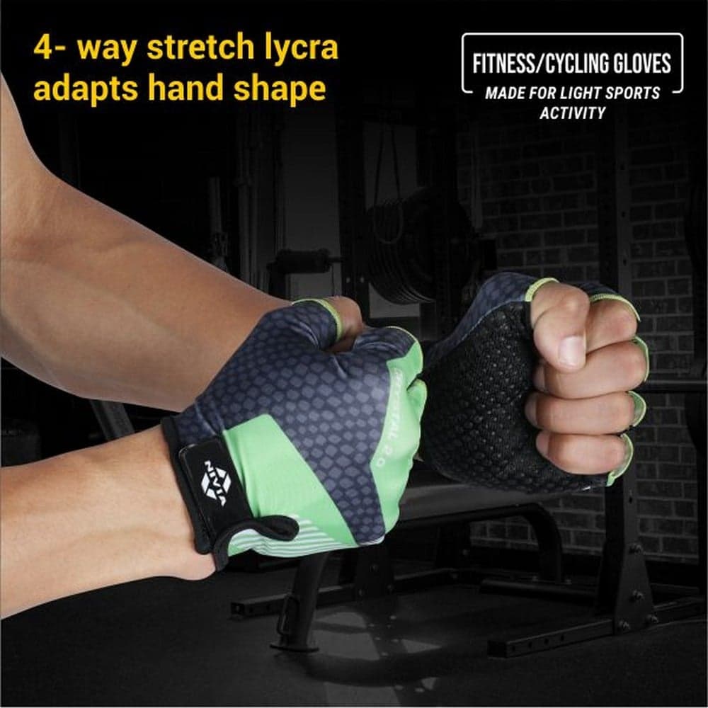 Nivia Crystal 2.0 Gym Gloves Nivia Crystal 2.0 Gym Gloves