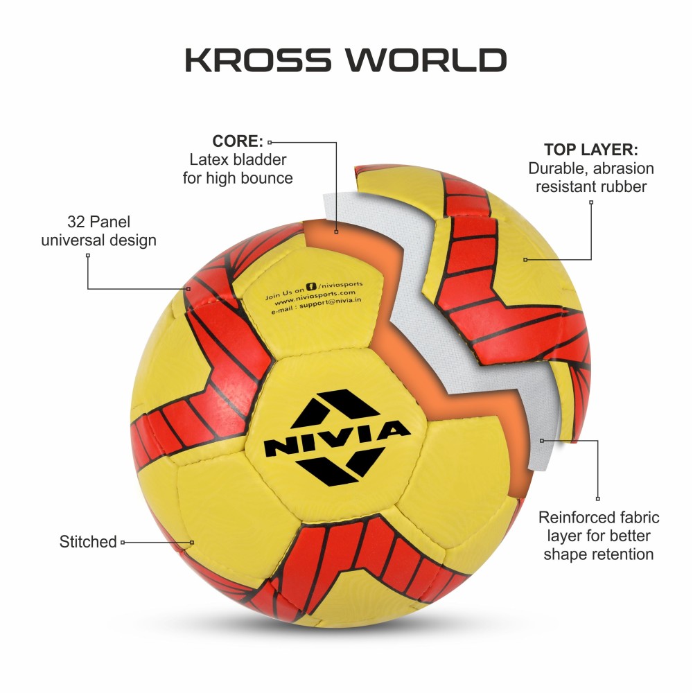 Nivia KROSS WORLD - FB Football Nivia KROSS WORLD - FB Football