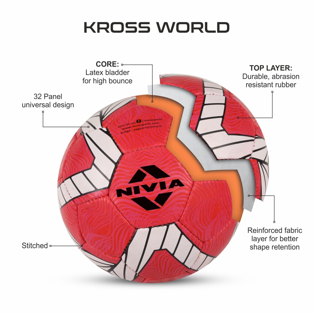 Nivia KROSS WORLD - FB Football Nivia KROSS WORLD - FB Football