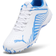 Puma 22 FH Rubber Unisex Cricket Shoes - White-Ultra Blue