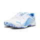 Puma 22 FH Rubber Unisex Cricket Shoes - White-Ultra Blue
