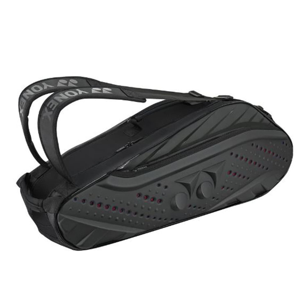 Yonex 2226 Black Edition Badminton Racquet KitBag, Black/Rich Gold Yonex 2226 Black Edition Badminton Racquet KitBag, Black/Rich Gold