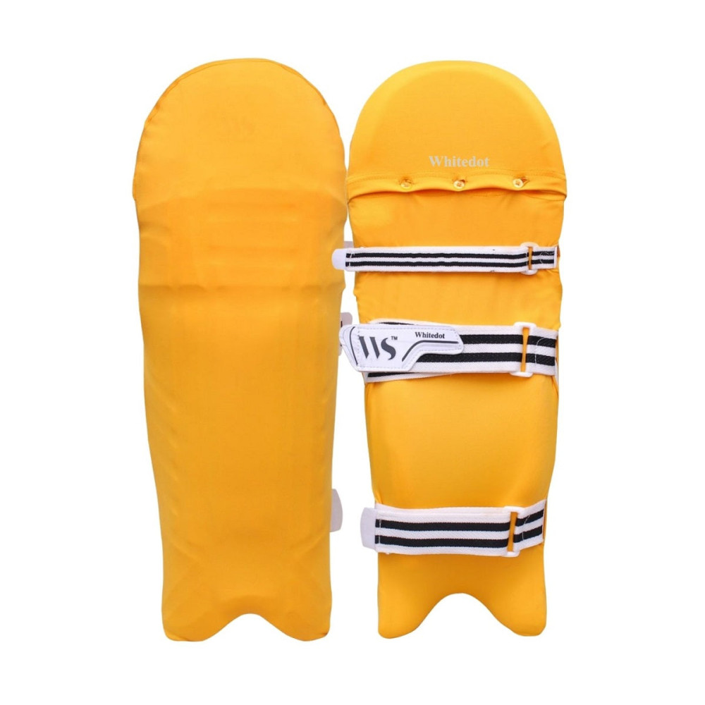 Yellow Clads for Batting pads (Batting Legguard Cover)