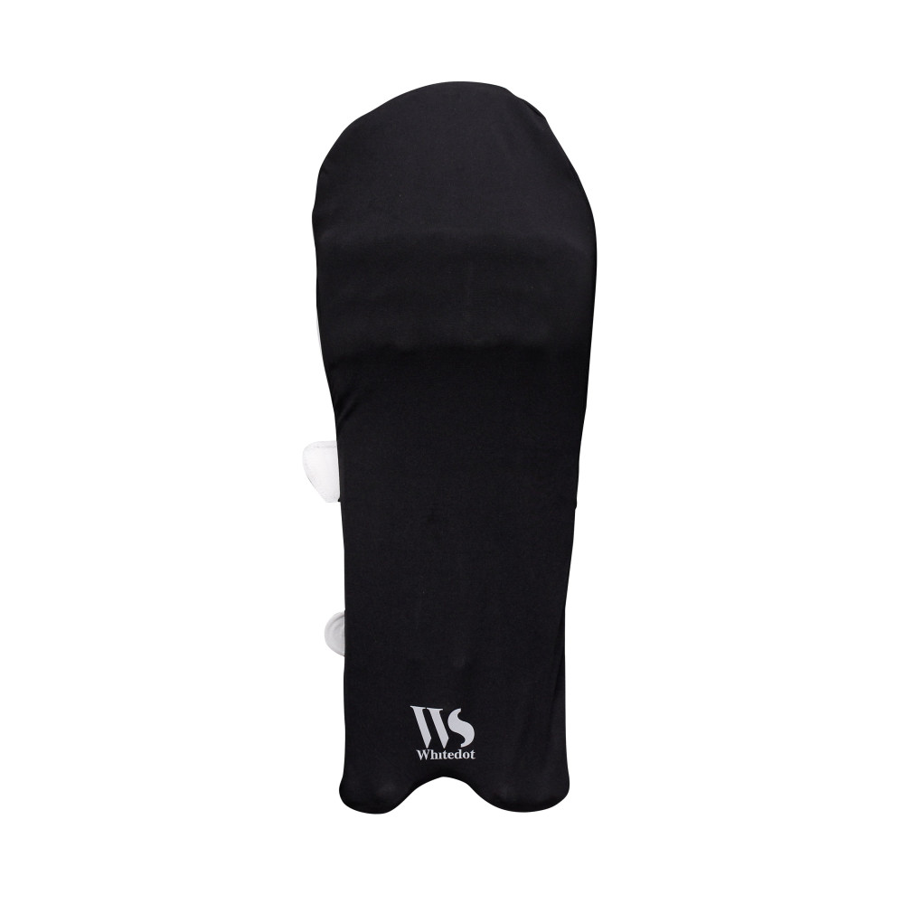 Black Half Clads for Batting pads (Batting Legguard Cover) Black Half Clads for Batting pads (Batting Legguard Cover)