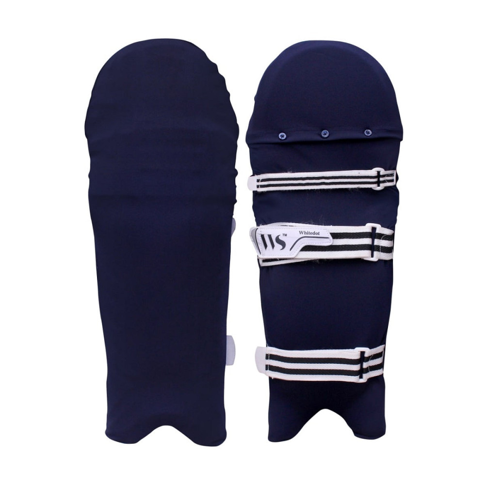 Navy Blue Clads for Batting pads (Batting Legguard Cover) Navy Blue Clads for Batting pads (Batting Legguard Cover)