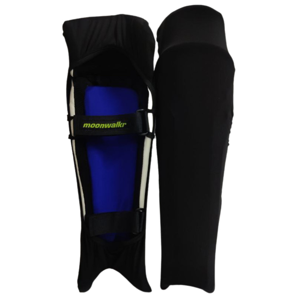 Moonwalkr Black Clads for Batting pads (Batting Legguard Cover)