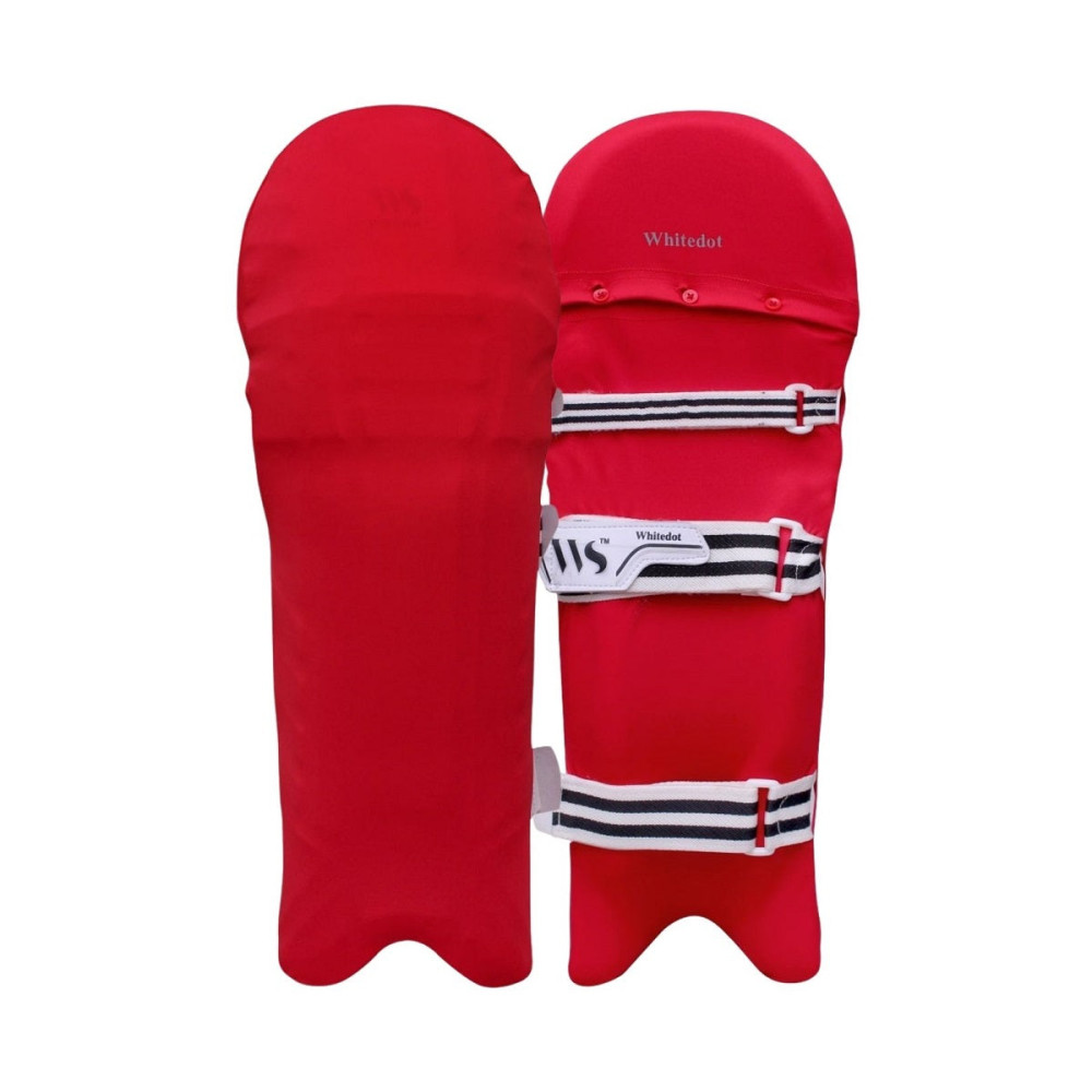 Red Clads for Batting pads (Batting Legguard Cover)
