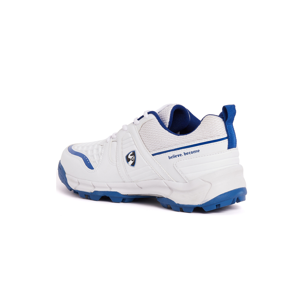SG Steadler 6.0 Cricket Shoes White/Royal Blue - UK SG Steadler 6.0 Cricket Shoes White/Royal Blue - UK