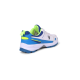 SG CLUB 6.0 Cricket Shoe: Classic White with Royal Blue and Lime Accents for Style and Performance