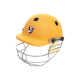 SG Blazetech Coloured Cricket Helmet (Yellow)