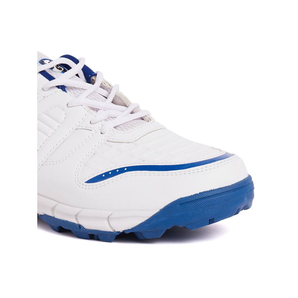 SG Steadler 6.0 Cricket Shoes White/Royal Blue - UK SG Steadler 6.0 Cricket Shoes White/Royal Blue - UK
