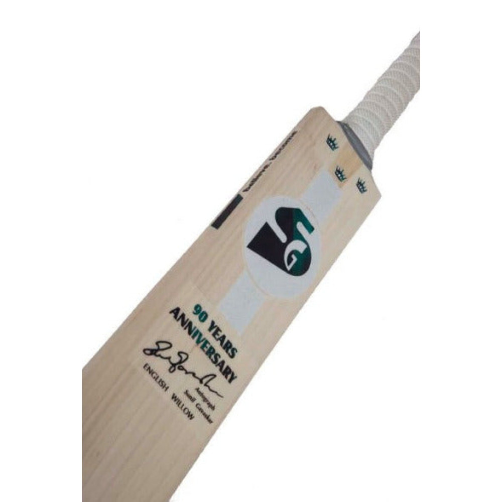 SG 90 YEARS ANNIVERSARY Grade 1 Worlds Finest English Willow Cricket Bat SG 90 YEARS ANNIVERSARY Grade 1 Worlds Finest English Willow Cricket Bat