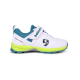 SG CENTURY 6.0 Cricket - Sleek Design in White/Sea Green/Fluo Green for Optimal Performance SG CENTURY 6.0 Cricket - Sleek Design in White/Sea Green/Fluo Green for Optimal Performance