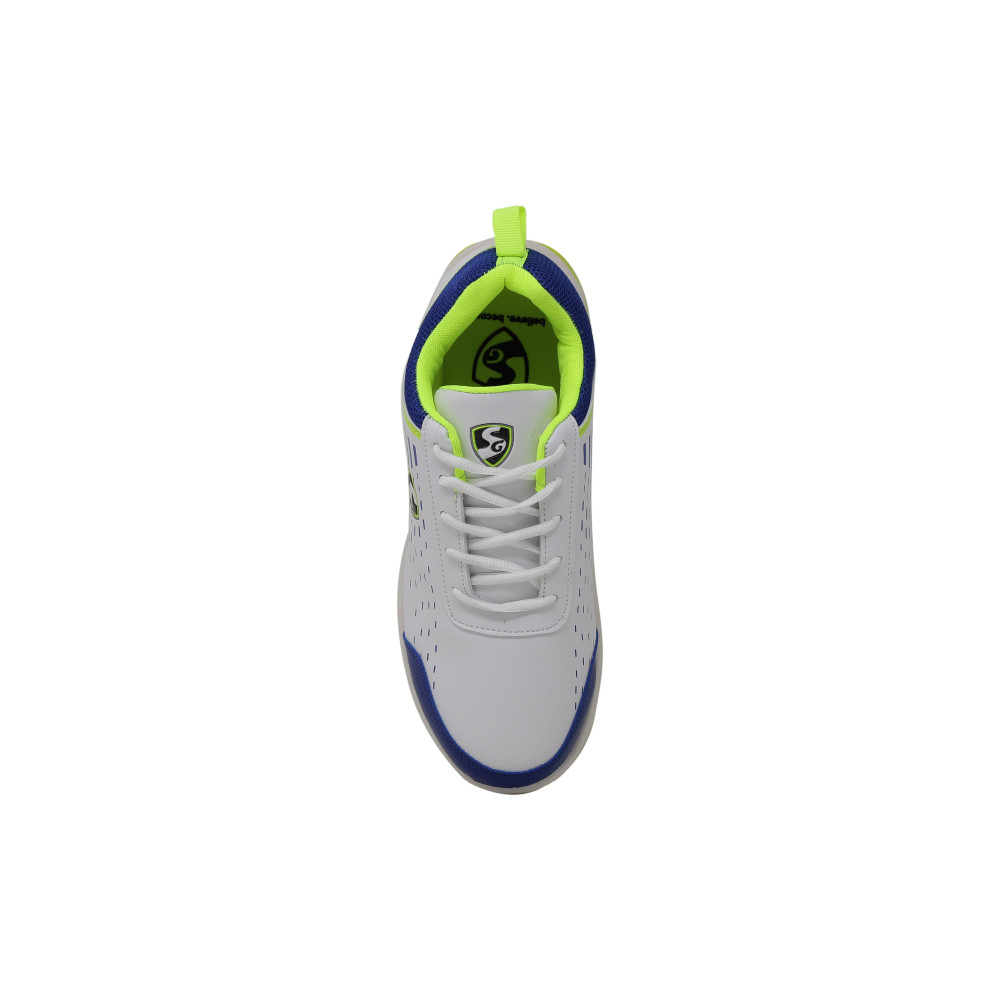 SG YORKER White/Royal Blue/Lime Sports Shoes: Elevate Your Style with Trendy Comfort SG YORKER White/Royal Blue/Lime Sports Shoes: Elevate Your Style with Trendy Comfort