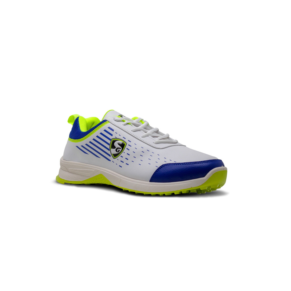 SG YORKER White/Royal Blue/Lime Sports Shoes: Elevate Your Style with Trendy Comfort SG YORKER White/Royal Blue/Lime Sports Shoes: Elevate Your Style with Trendy Comfort