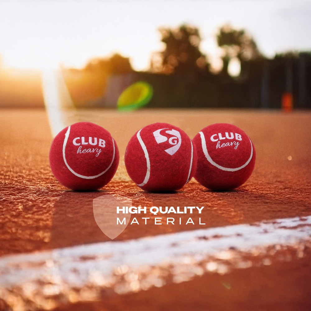 SG CLUB Heavy Cricket Balls (PACK OF 6) SG CLUB Heavy Cricket Balls (PACK OF 6)