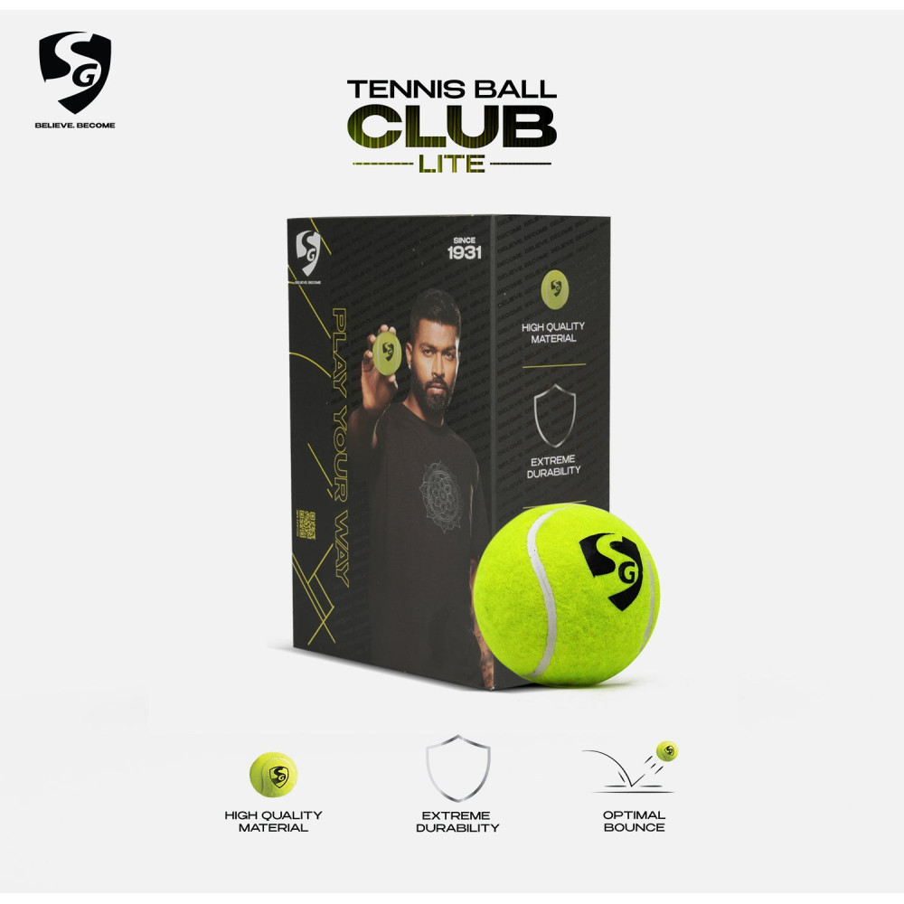 SG CLUB Lite Cricket Balls (Pack of 6) SG CLUB Lite Cricket Balls (Pack of 6)