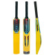 Capital Yellow Heavy Duty Plastic Cricket Bat for Heavy and Light Tennis Ball